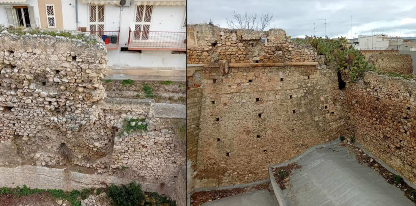 Le antiche mura di Manfredonia rischiano il crollo: un appello alla salvaguardia – VIDEO