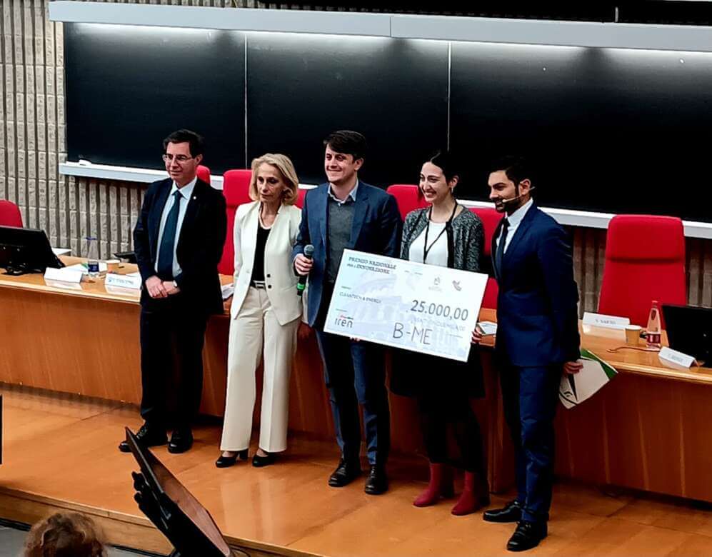 Galleria foto 'Premio nazionale Innovazione, il team pugliese “B-me” vince la categoria “Cleantech&Energy”' - foto 1