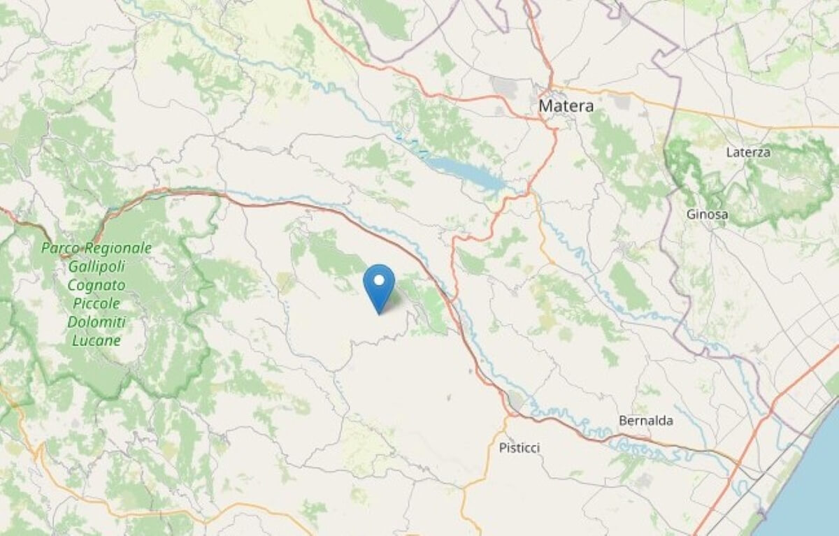 Scossa sismica di magnitudo 2 a Ferrandina nel Materano nella notte di Natale Scossa sismica di magnitudo 2 a Ferrandina nel Materano nella notte di Natale