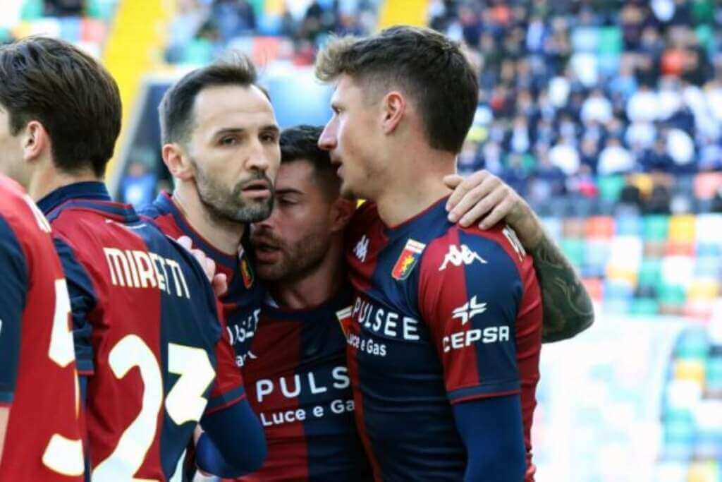 Galleria foto 'Serie A, in casa dell’Udinese la prima vittoria per il Genoa di Vieira: i liguri s’impongono per 2-0' - foto 1