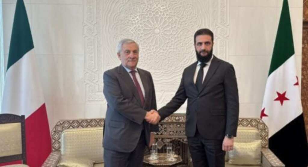 Galleria foto 'Siria, Tajani a Damasco da al-Jolani: «Italia farà da ponte con l’Ue»' - foto 1