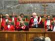 Nuovo anno giudiziario a Bari, magistrati e avvocati col tricolore