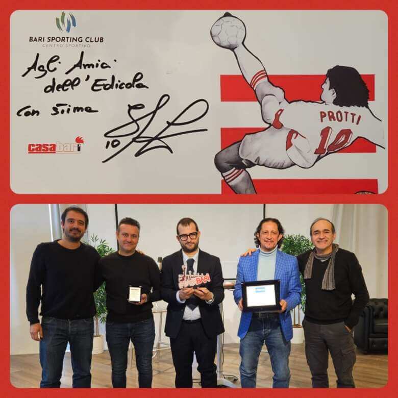Galleria foto 'Bari, il bomber Igor Protti: «Il calcio è creatività. Nessun rimpianto. Orgoglioso di essere cittadino onorario» – VIDEO' - foto 4