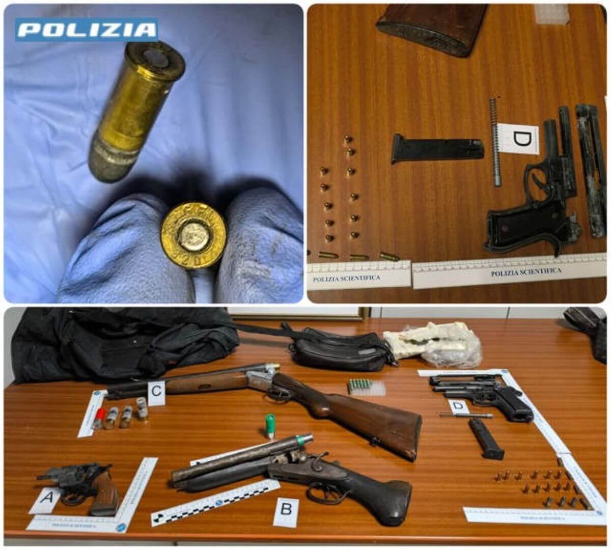 Gravina, nasconde in cantina due fucili rubati e munizioni: arrestato un 66enne