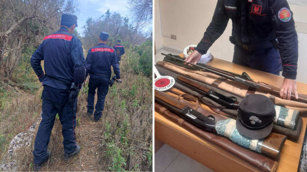 Galleria foto 'Cinque cacciatori denunciati nel Brindisino: sequestrate armi e munizioni' - foto 1