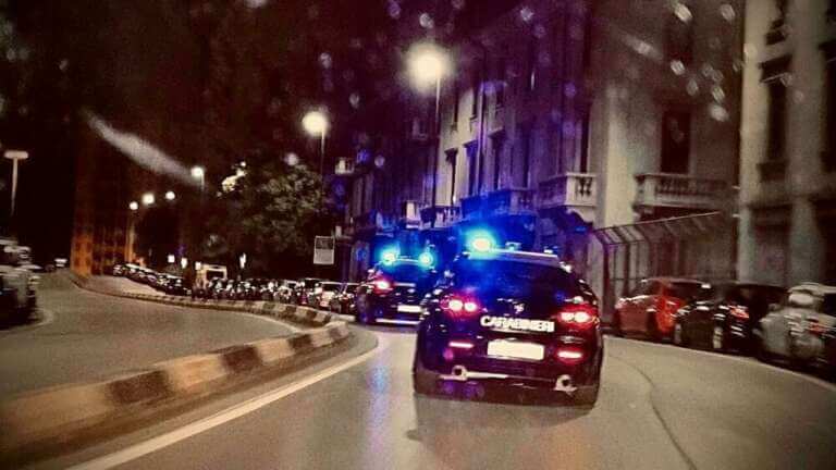 carabinieri notte