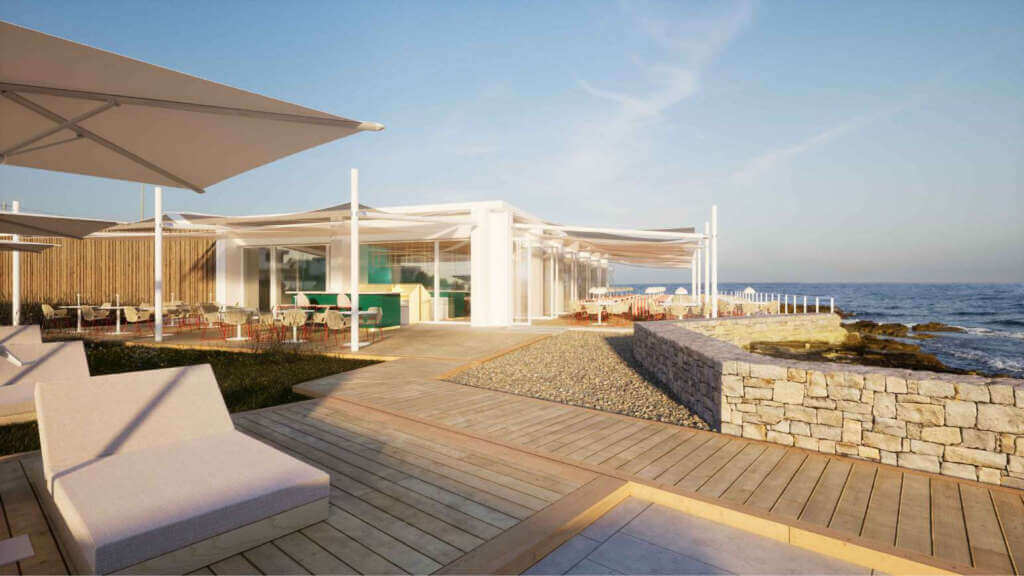 Galleria foto 'Bari, l’ex Reef è pronto a rinascere con bar, lido e terrazze vista mare – FOTO' - foto 5