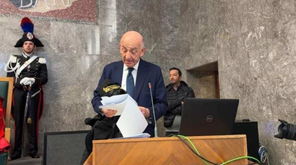 Galleria foto 'Inaugurazione dell’anno giudiziario a Bari, Sisto: «I dadi? Un episodio sgradevole»' - foto 1