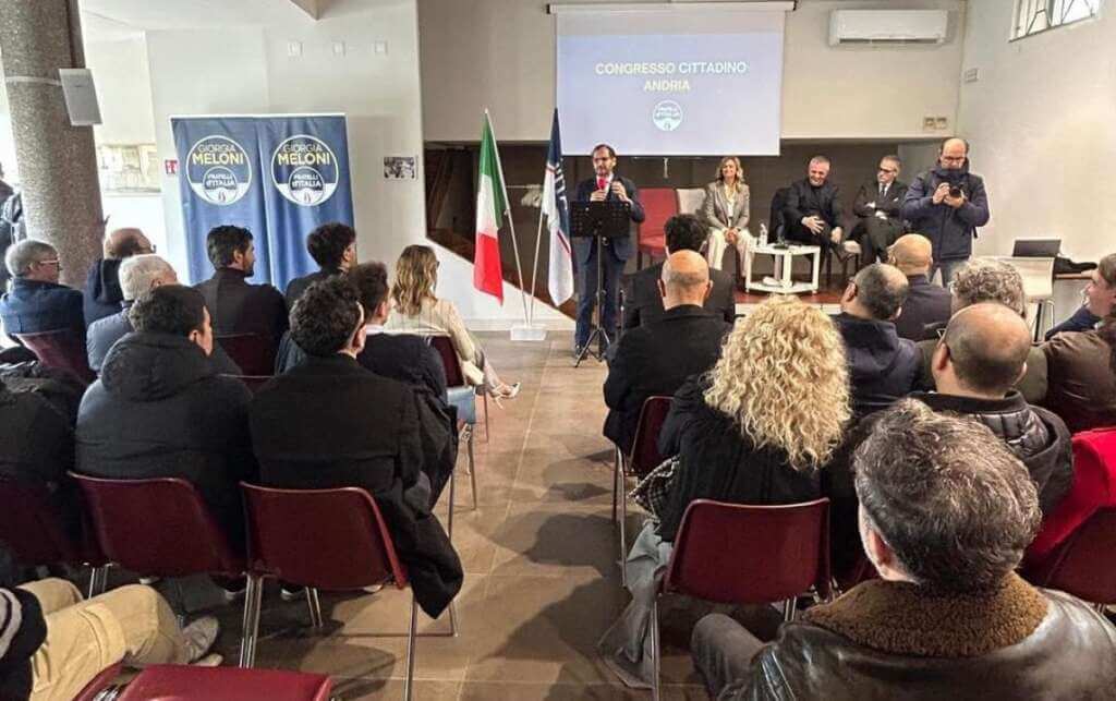 Galleria foto 'Fratelli d’Italia, Andria ai fittiani: e adesso si cerca l’accordo per Bari' - foto 1