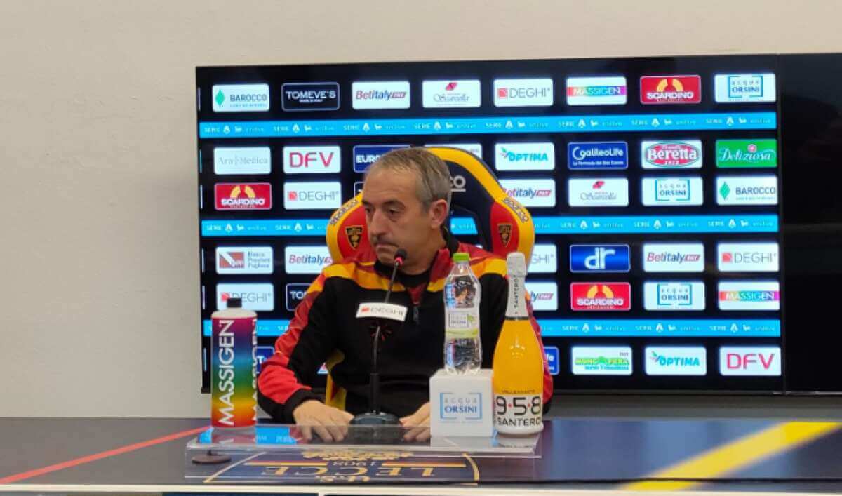 Verso Empoli-Lecce, Giampaolo sull’emergenza infortuni: «Non piangiamo, dobbiamo reagire»