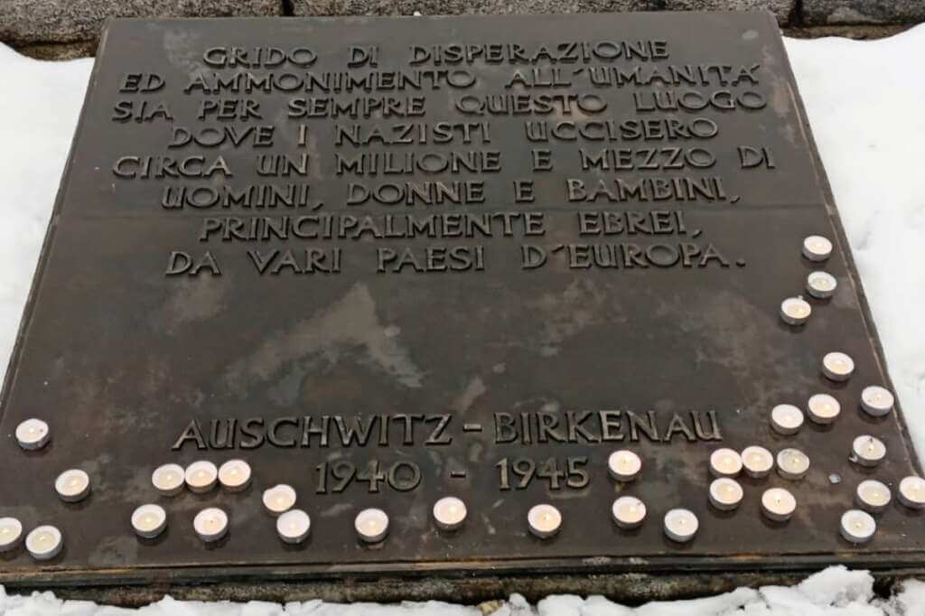 Galleria foto 'Giornata della Memoria, freddo e silenzio: «Il viaggio ad Auschwitz è stato sconvolgente»' - foto 1