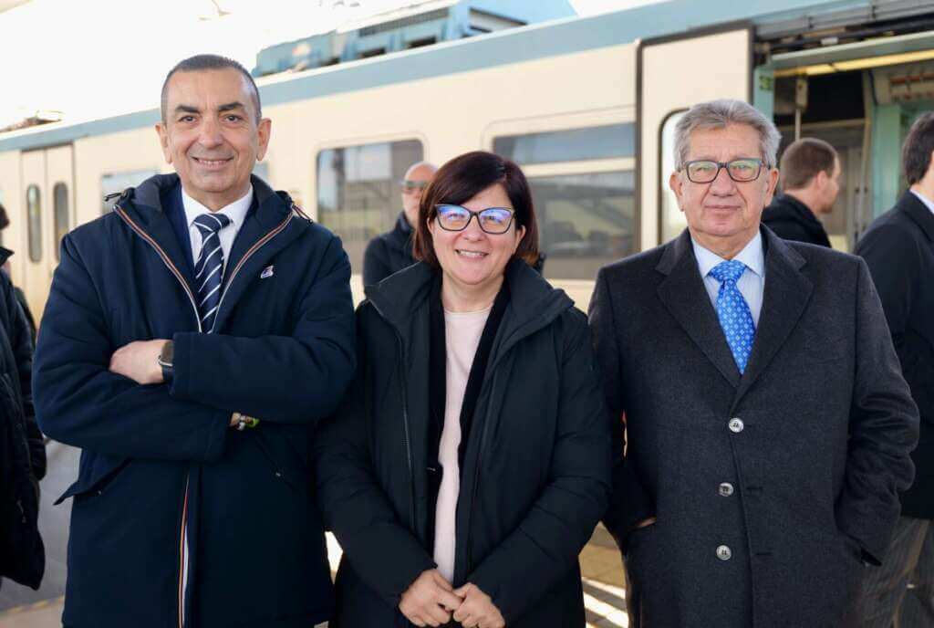 Andria, presentati 2 nuovi elettrotreni Alstom di Ferrotramviaria: «Rinnoviamo la flotta» – VIDEO Andria, presentati 2 nuovi elettrotreni Alstom di Ferrotramviaria: «Rinnoviamo la flotta» – VIDEO
