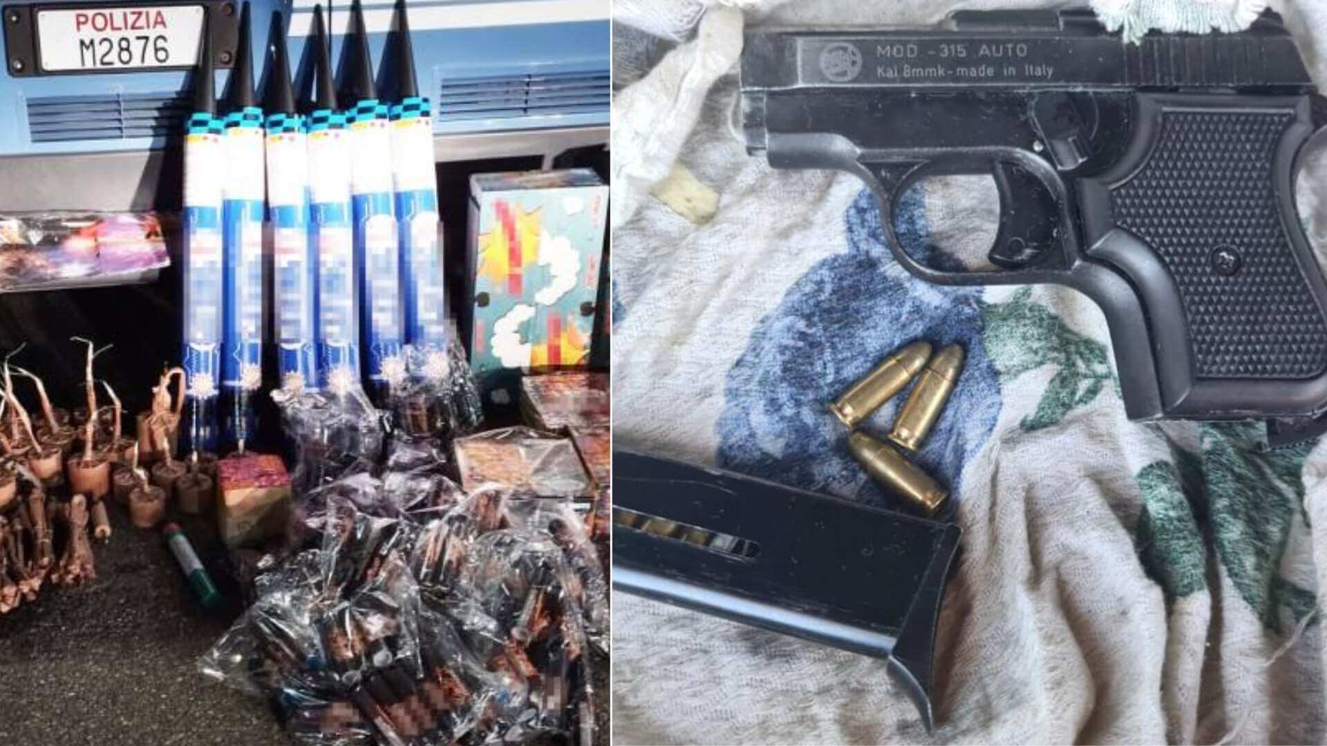 Sequestrati 40 chili di “botti illegali” e una pistola: due arresti nel Materano Sequestrati 40 chili di “botti illegali” e una pistola: due arresti nel Materano