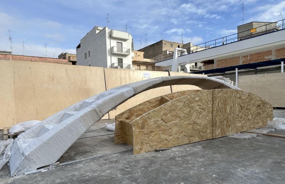 Gravina in Puglia, ecco “da Vinci’s bridge”: il primo ponte d’Italia stampato in 3D Gravina in Puglia, ecco “da Vinci’s bridge”: il primo ponte d’Italia stampato in 3D