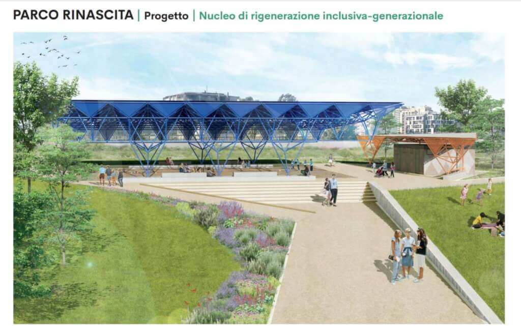 Bari, il Parco della Rinascita sull’area dell’ex Fibronit: sarà pronto a primavera 2026 – FOTO