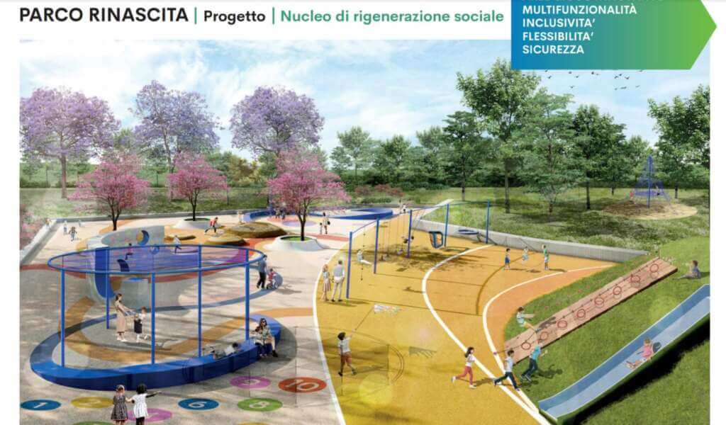 Bari, il Parco della Rinascita sull’area dell’ex Fibronit: sarà pronto a primavera 2026 – FOTO