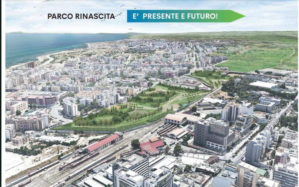 Bari, il Parco della Rinascita sull’area dell’ex Fibronit: sarà pronto a primavera 2026 – FOTO