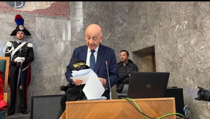 Galleria foto 'Il nuovo anno giudiziario a Bari, le barricate contro la riforma' - foto 2