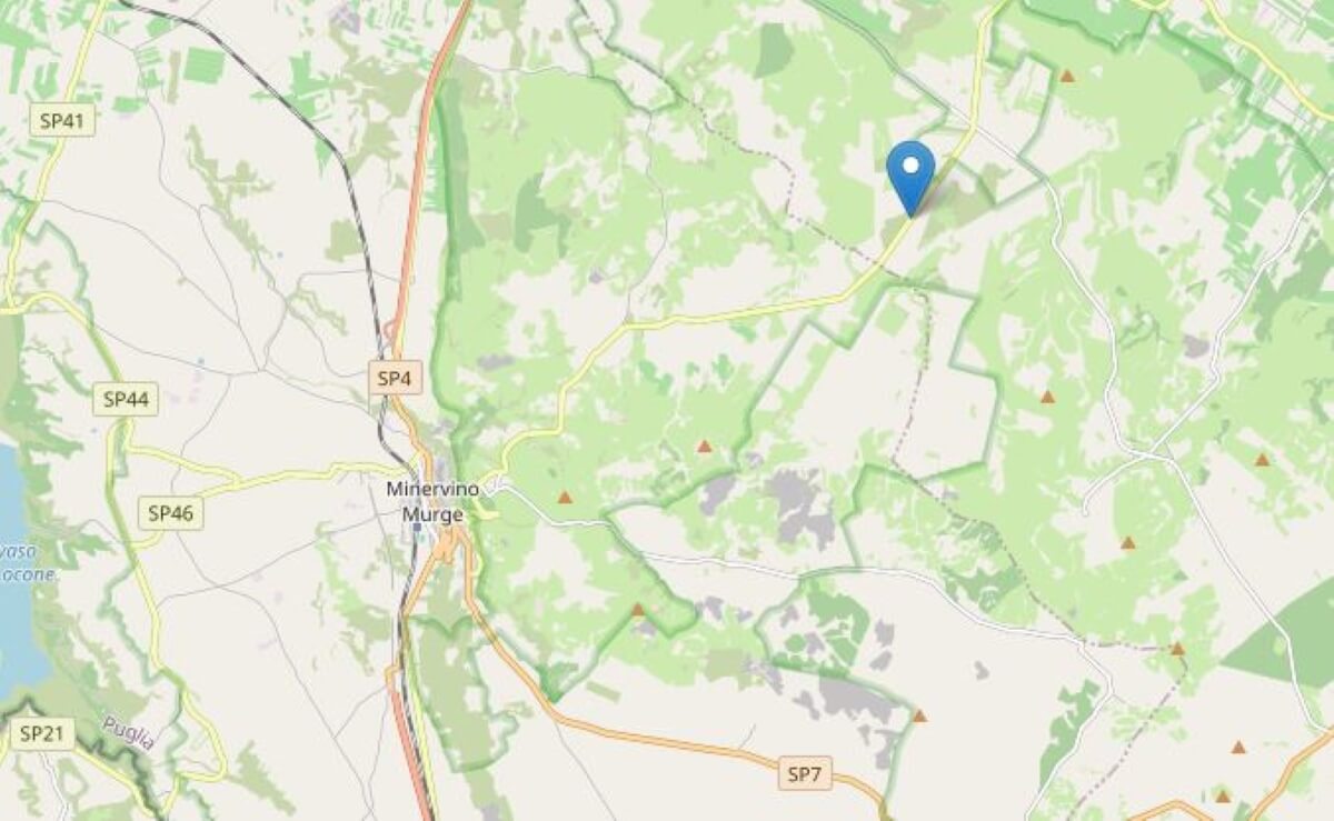 Terremoto di magnitudo 3 sulle Murge con epicentro a Minervino: «Nessun danno» Terremoto di magnitudo 3 sulle Murge con epicentro a Minervino: «Nessun danno»