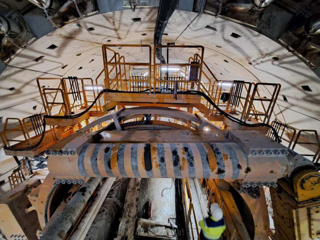 Galleria foto 'Alta velocità Bari-Napoli: studenti del Politecnico in visita ai cantieri ad Apice – FOTO' - foto 6