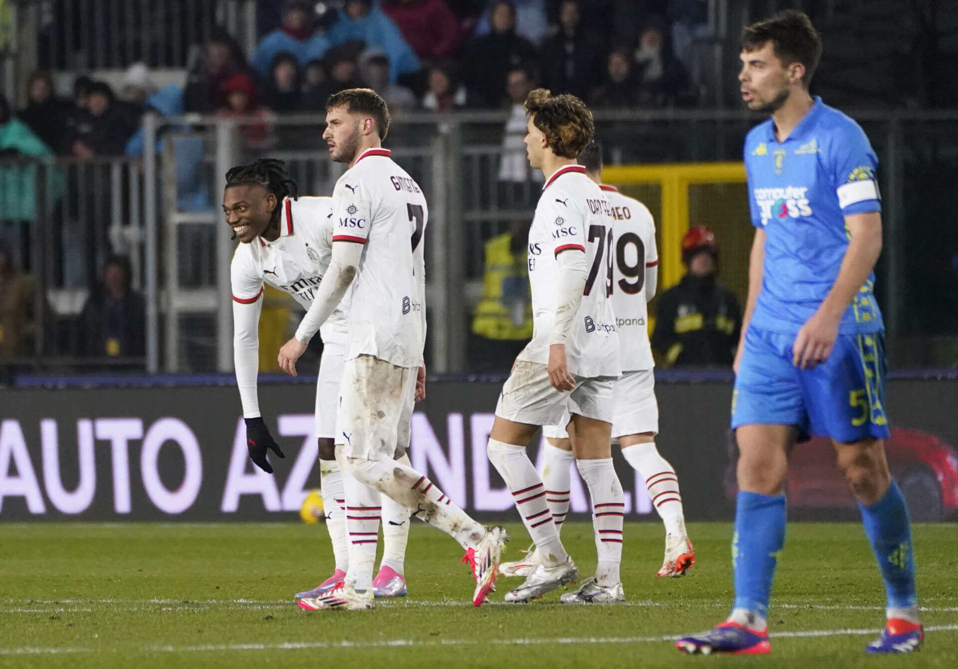 Serie A, Leao e il nuovo arrivato Gimenez sbancano il Castellani: Empoli-Milan 0-2 Serie A, Leao e il nuovo arrivato Gimenez sbancano il Castellani: Empoli-Milan 0-2