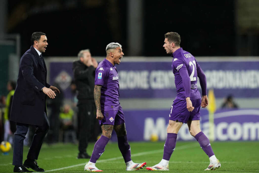 Galleria foto 'Serie A, Gosens la decide: Fiorentina-Lecce 1-0. Palladino torna a vincere, cade ancora Giampaolo' - foto 1