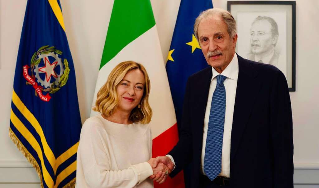 Galleria foto 'Basilicata, Meloni riceve a Roma il presidente Bardi: focus sulle risorse idriche' - foto 1