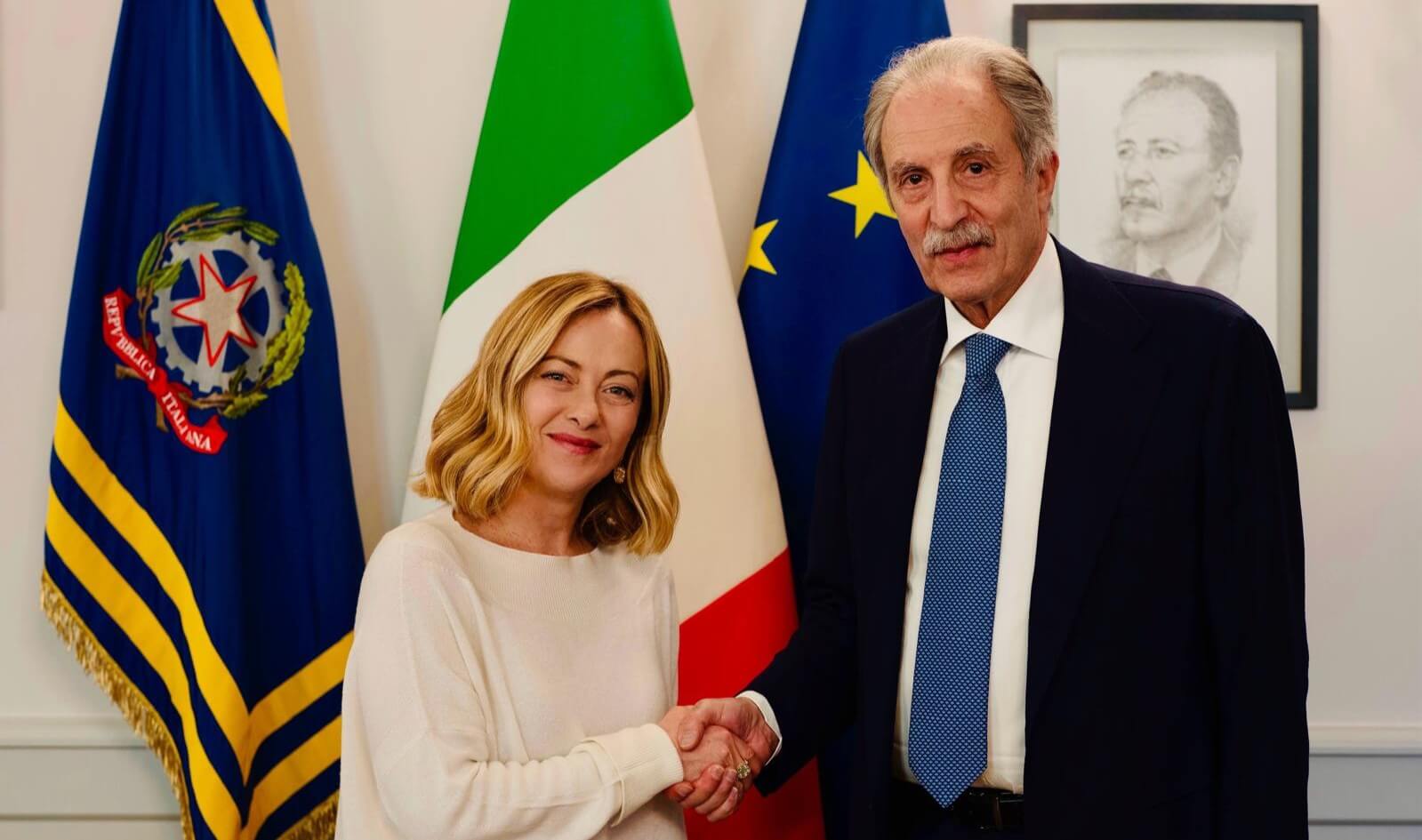 Basilicata, Meloni riceve a Roma il presidente Bardi: focus sulle risorse idriche Basilicata, Meloni riceve a Roma il presidente Bardi: focus sulle risorse idriche