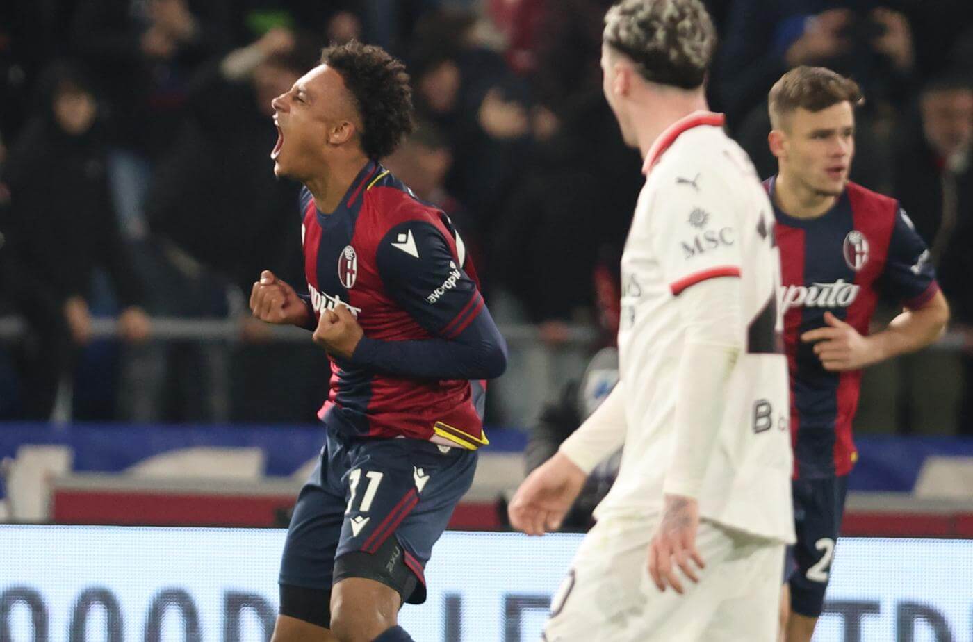 Serie A, il Bologna fa suo il recupero contro il Milan: secondo ko consecutivo per i rossoneri