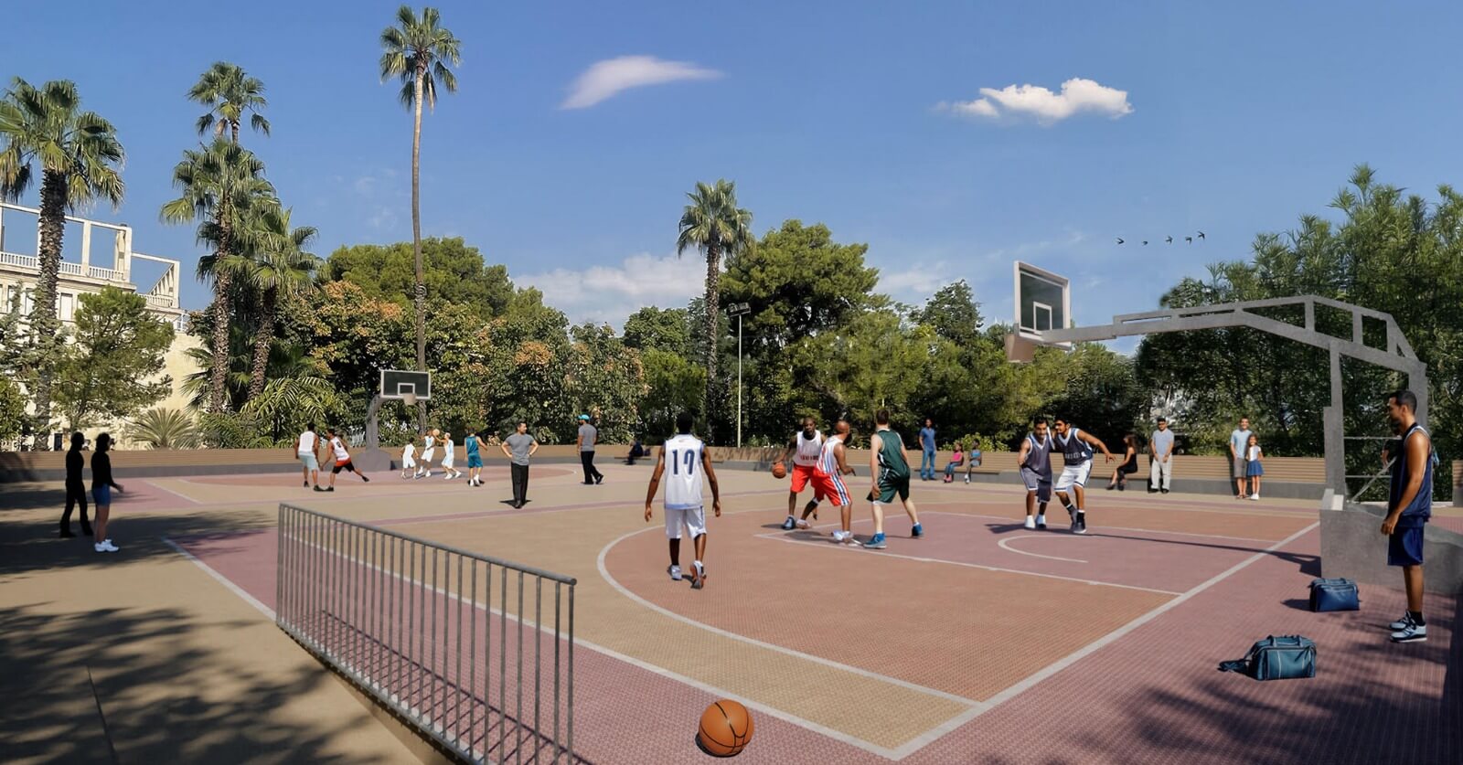 Giochi del Mediterraneo, 1 milione di euro per due campi da basket a Villa Peripato a Taranto Giochi del Mediterraneo, 1 milione di euro per due campi da basket a Villa Peripato a Taranto