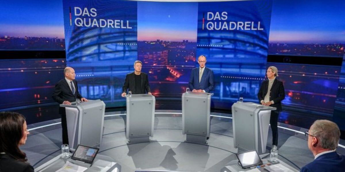 Elezioni federali in Germania, campagna elettorale chiusa: favorito il centrodestra Elezioni federali in Germania, campagna elettorale chiusa: favorito il centrodestra