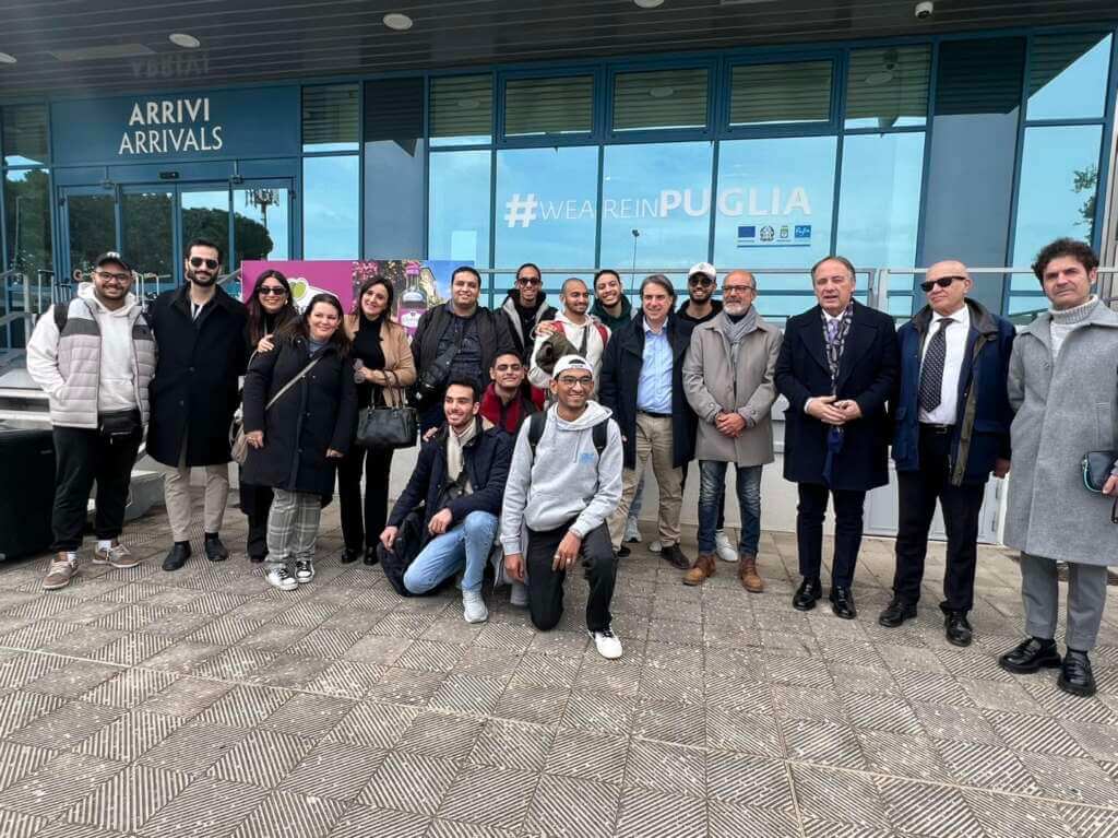 Galleria foto 'Foggia, arrivati studenti egiziani per il corso da sviluppatori software: rientrano nel “Piano Mattei”' - foto 1