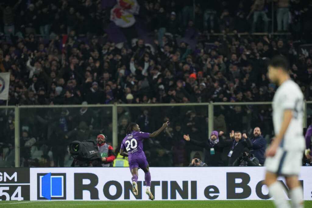Galleria foto 'Serie A, l’Inter crolla a Firenze: Ranieri e doppio Kean regalano una notte magica ai viola' - foto 1