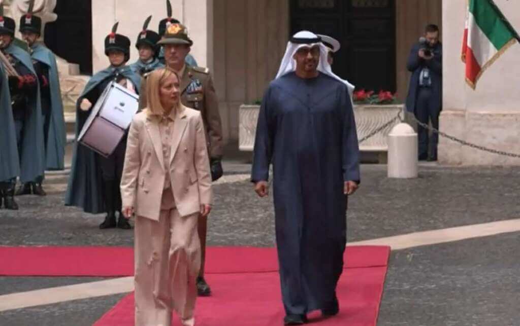 Galleria foto 'Italia-Emirati Arabi Uniti, Meloni: «Giornata storica. Investimenti da 40 miliardi di dollari»' - foto 1