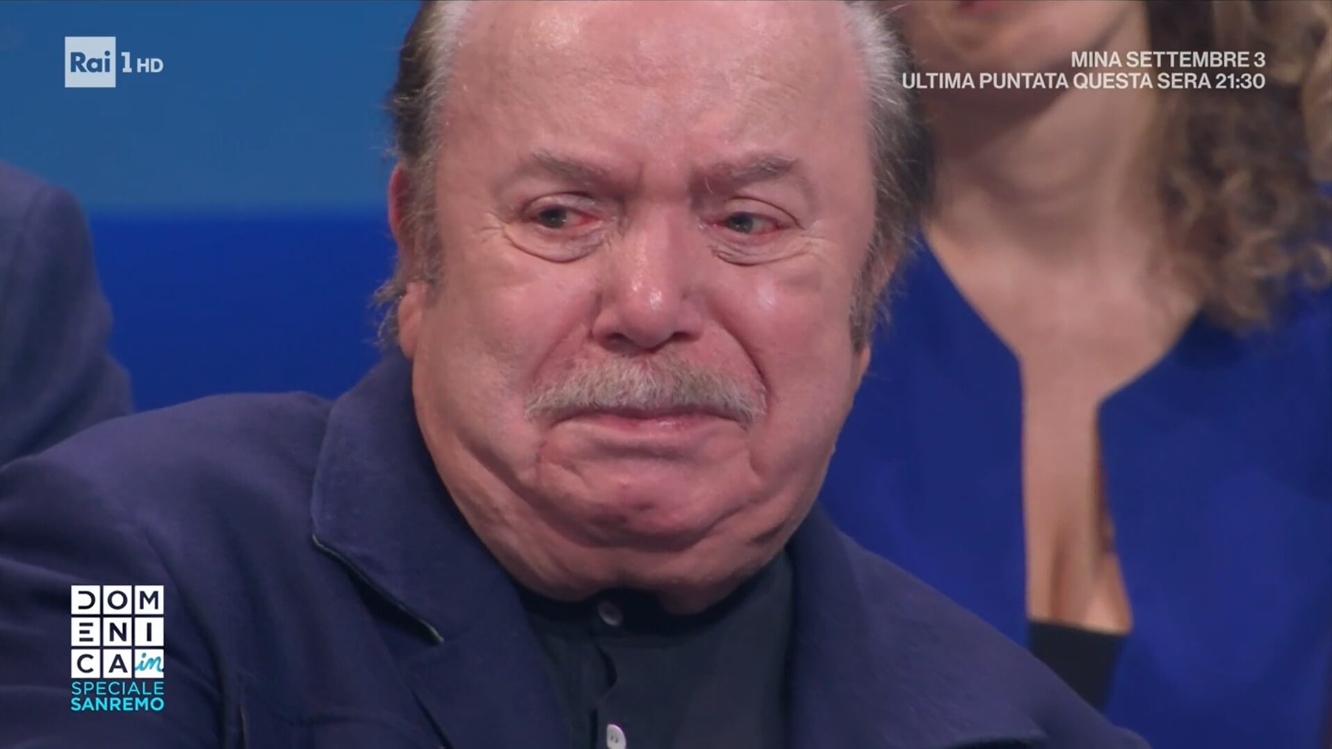 Sanremo, Cristicchi commuove a “Domenica In”: Lino Banfi in lacrime ricorda la moglie Lucia Sanremo, Cristicchi commuove a “Domenica In”: Lino Banfi in lacrime ricorda la moglie Lucia