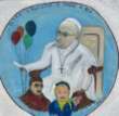 San Ferdinando di Puglia, un murale per Papa Francesco: «Preghiamo per lui»