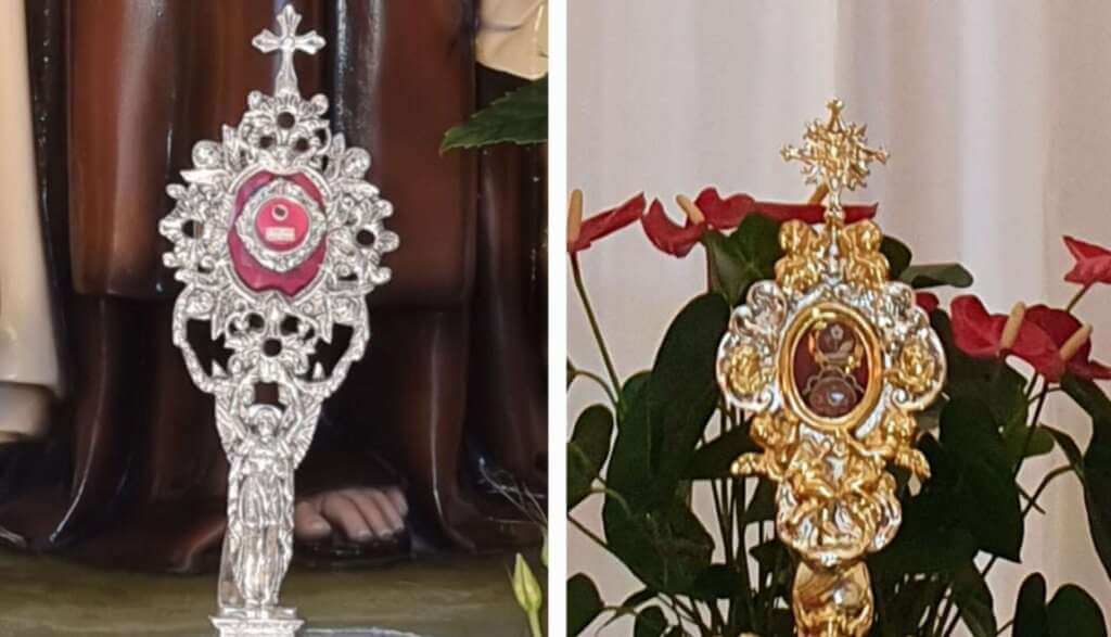 Galleria foto 'Taurisano, furto in chiesa: rubate le reliquie di due sante. Il Parroco: «Hanno valore sacro e affettivo»' - foto 3