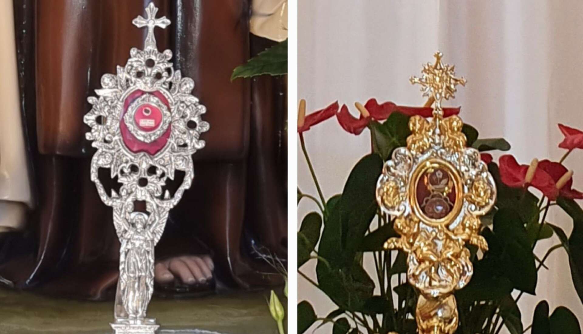 Taurisano, furto in chiesa: rubate le reliquie di due sante. Il Parroco: «Hanno valore sacro e affettivo»