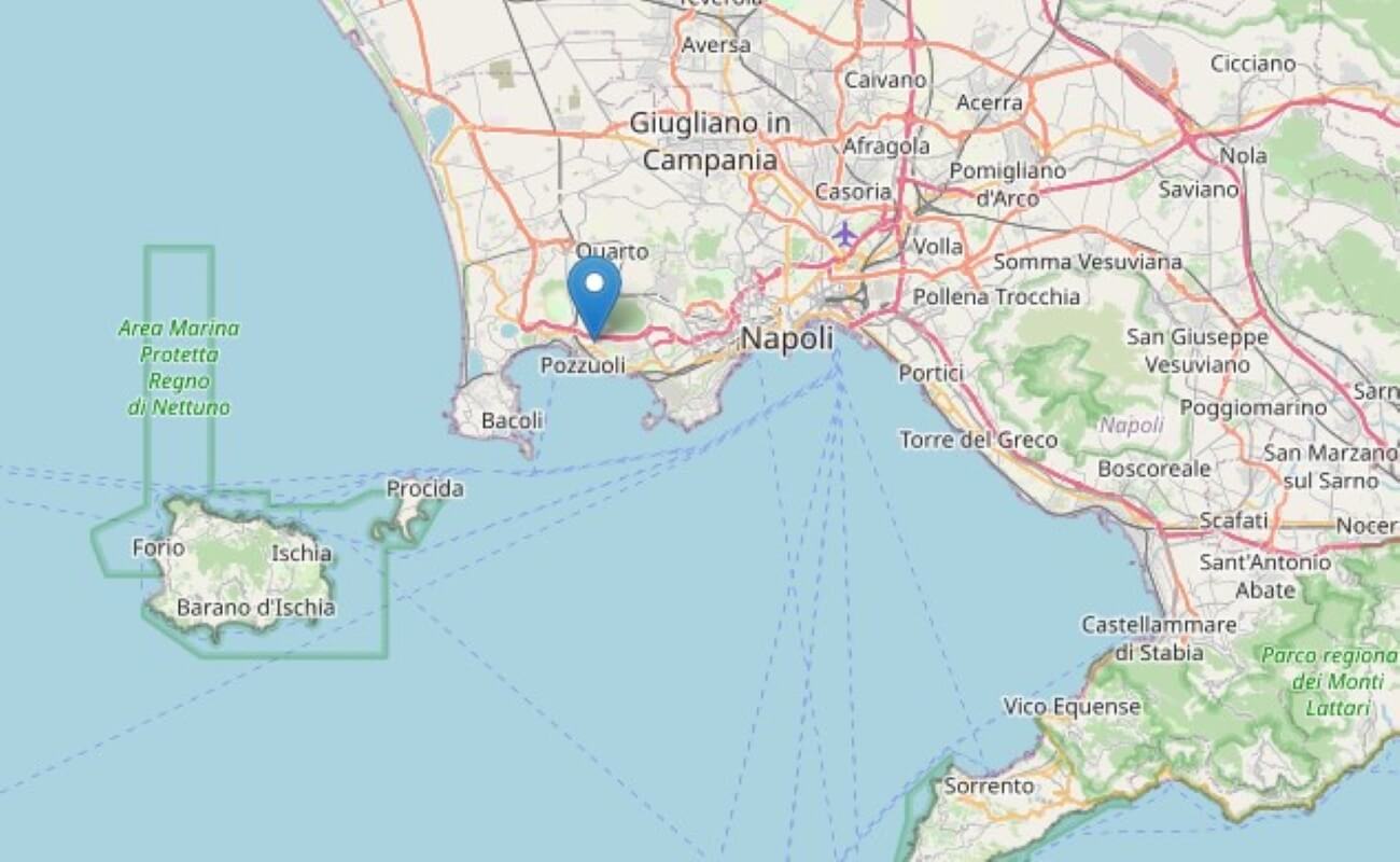 Sciame sismico dei Campi Flegrei, 282 scosse in tre giorni: è record
