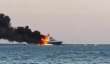 Affondato lo yacht che ha preso fuoco nel Golfo di Cagliari