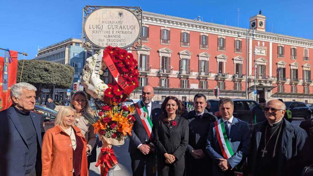 Bari, 100 anni fa l’assassinio dello scrittore e patriota albanese Luigi Gurakuqi