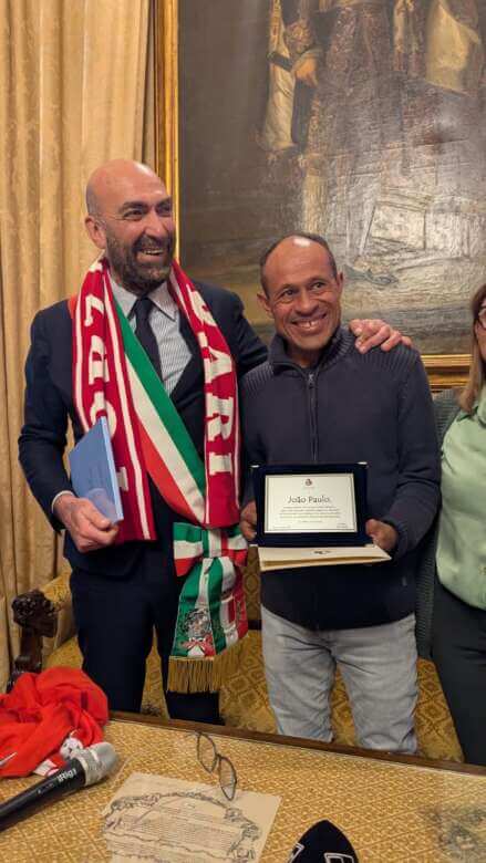 Galleria foto 'Bari, Leccese riceve Joao Paulo: «Testimonianza di un legame indissolubile con la città»' - foto 1