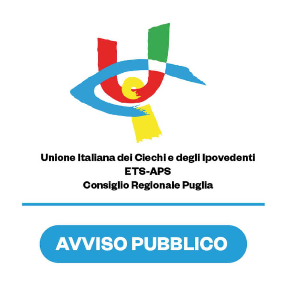 Sostegno agli alunni con disabilità visiva: ecco l’Avviso pubblico in Puglia Sostegno agli alunni con disabilità visiva: ecco l’Avviso pubblico in Puglia