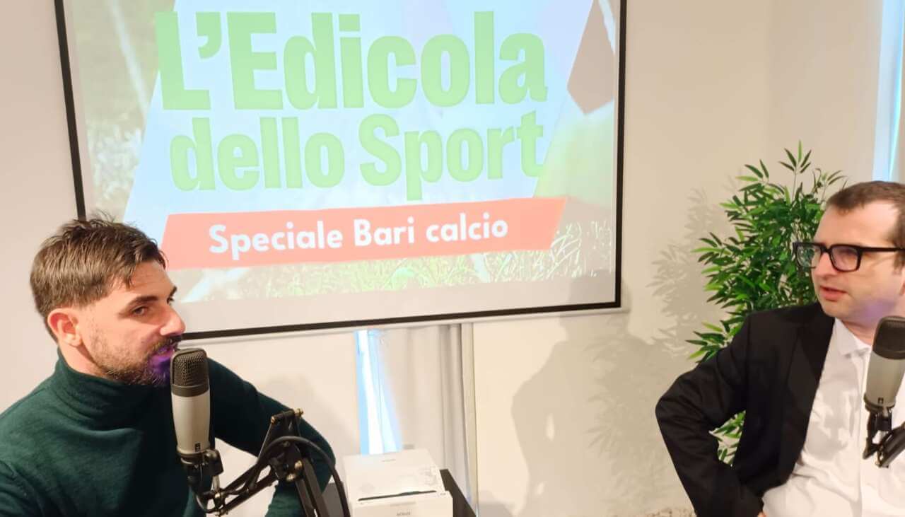 Ep.30 – All’Edicola dello Sport con Giuseppe Genchi, ex attaccante del Bari Ep.30 – All’Edicola dello Sport con Giuseppe Genchi, ex attaccante del Bari