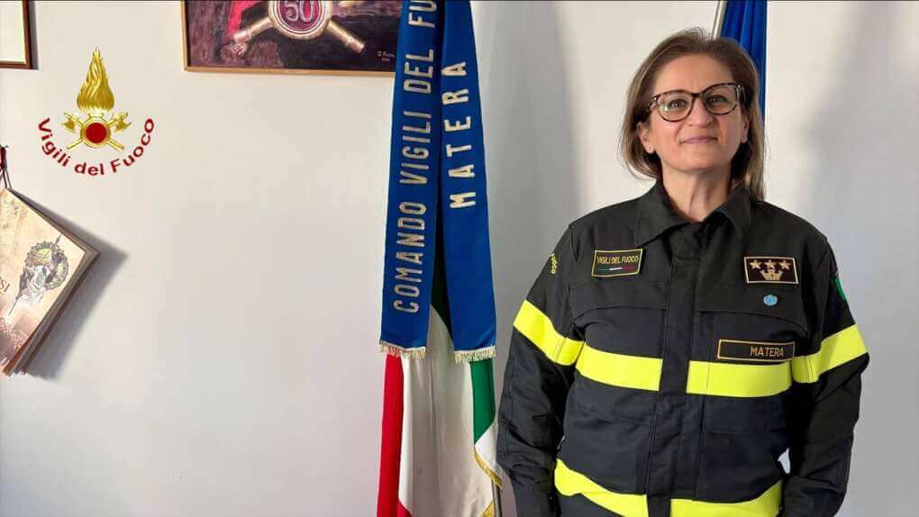 Matera, cambio al vertice dei Vigili del fuoco: Amalia Tedeschi nuova comandante Matera, cambio al vertice dei Vigili del fuoco: Amalia Tedeschi nuova comandante
