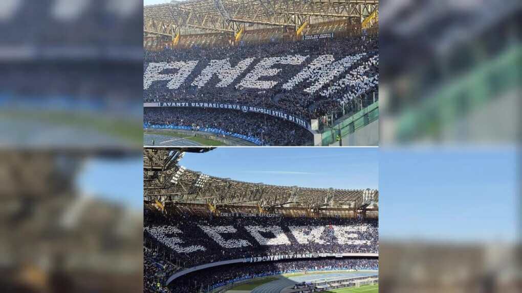 “Anema e Core”, coreografia da brividi al Maradona di Napoli: Serena Brancale condivide la foto “Anema e Core”, coreografia da brividi al Maradona di Napoli: Serena Brancale condivide la foto