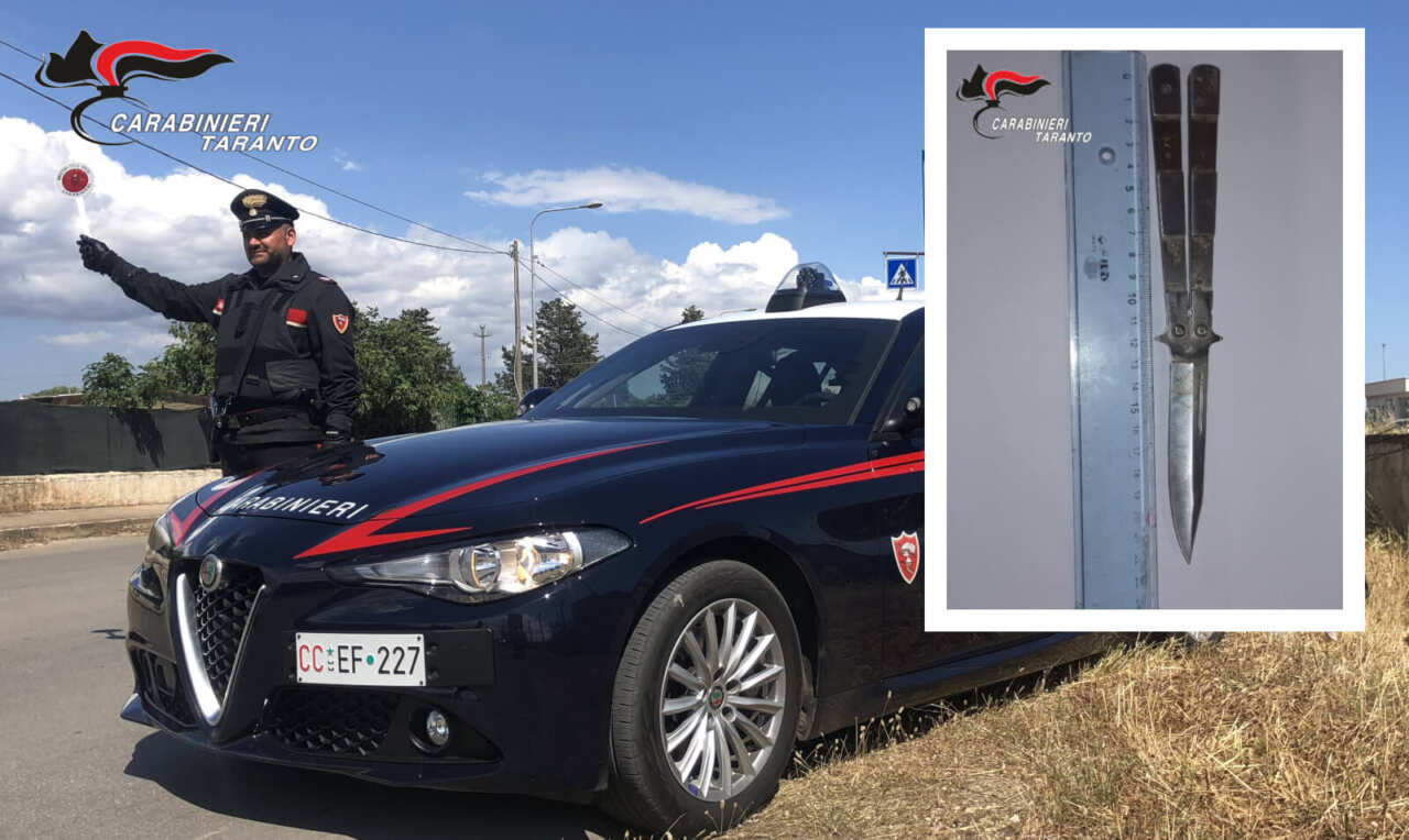 Sava, con il volto coperto e armato di coltello rapina una tabaccheria: arrestato un 23enne Sava, con il volto coperto e armato di coltello rapina una tabaccheria: arrestato un 23enne