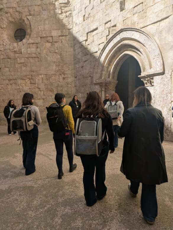 Castel del Monte accoglie la primavera con il servizio “Pet Friendly”: «Gli animali sono i benvenuti» – FOTO