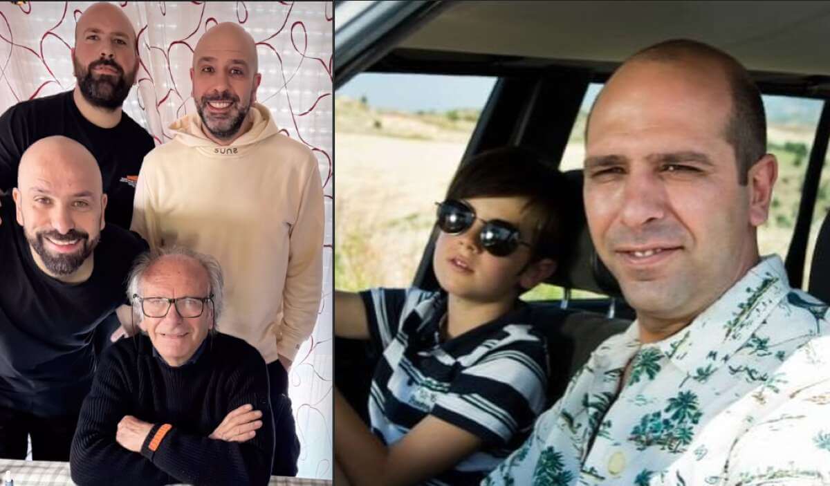 Checco Zalone, auguri social al papà Alessandro con i fratelli Francesco e Fabio Medici