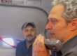 Claudio Santamaria presenta “Il Nibbio” sul volo Palermo-Bari: sorpresa per i passeggeri – VIDEO